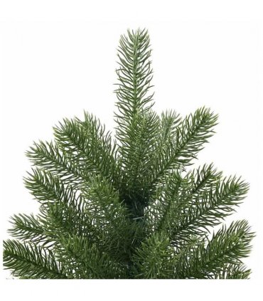 vidaXL Artificial Christmas Tree Green 180 cm PVC, PE and steel