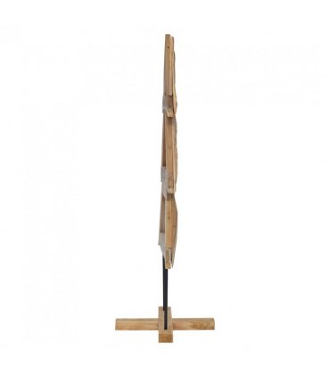 vidaXL Christmas Tree with Stand Brown 149.5 cm Solid teak wood