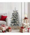 vidaXL Christmas Bauble Set 40 pcs Black and Gold Plastic