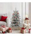 vidaXL Christmas Bauble Set 40 pcs Gold and Red Plastic