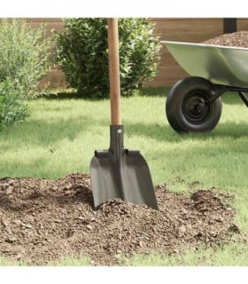 vidaXL Shovel Head 4 pcs Silver 33 x 21 cm Powder-Coated Steel