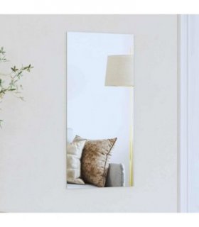 vidaXL Wall Mirror Rectangular 30 x 60 cm Tempered Glass