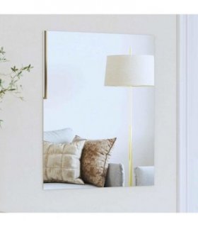 vidaXL Wall Mirror Rectangular 50 x 60 cm Tempered Glass