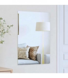 vidaXL Wall Mirror Rectangular 70 x 50 cm Tempered Glass