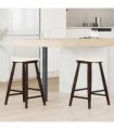vidaXL Dining Chairs 2 pcs Light Brown 46 x 37 x 63 cm — Colour: Light brown and light