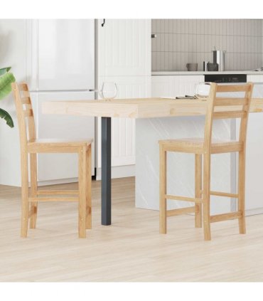 vidaXL Dining Chairs 2 pcs Natural 40 x 47.5 x 99.5 cm