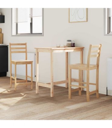 vidaXL Dining Chairs 2 pcs Natural 40 x 47.5 x 99.5 cm