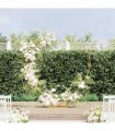vidaXL Wedding Arch Gold 195 x 35 x 211 cm Steel