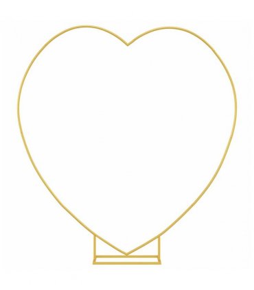 vidaXL Wedding Arch Gold 195 x 35 x 211 cm Steel