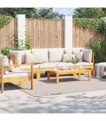 vidaXL Area Rugs Square FARO Cream 240 x 240 cm Polyester