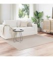 vidaXL Area Rugs Square FARO Cream 200 x 200 cm Polyester