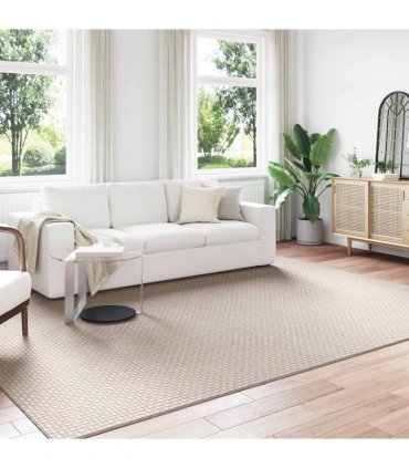 vidaXL Area Rugs Rectangular FARO Cream 340 x 240 cm Polyester — Size: 240 x 340 cm