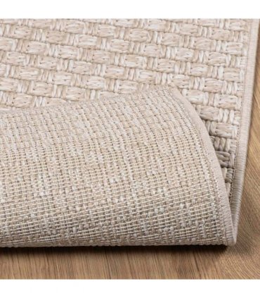 vidaXL Area Rugs Rectangular FARO Cream 340 x 240 cm Polyester — Size: 240 x 340 cm