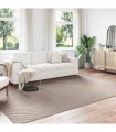 vidaXL Area Rugs Rectangular PALMERAS Beige 280 x 200 cm Polyester — Size: 200 x 280 cm, Model: Zen sand