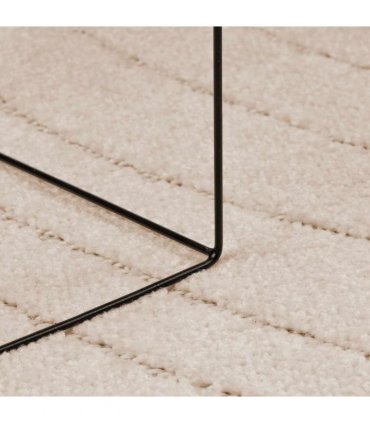 vidaXL Area Rugs Rectangular PALMERAS Beige 160 x 230 cm Polyester — Model: Waveform
