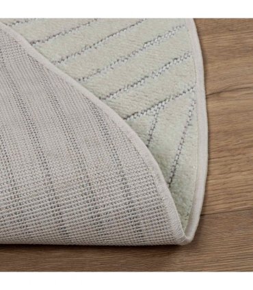 vidaXL Area Rugs Round PALMERAS Green Ø 120 CM Polyester — Model: Zen sand