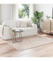 vidaXL Area Rugs Square PALMERAS Beige 200 x 200 cm Polyester — Model: Waveform