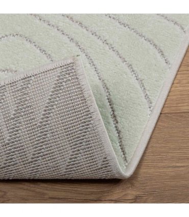 vidaXL Area Rugs Rectangular PALMERAS Green 200 x 280 cm Polyester — Model: Waveform