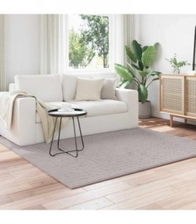 vidaXL Area Rugs Square SIROLO Sand 200 x 200 cm Polyester