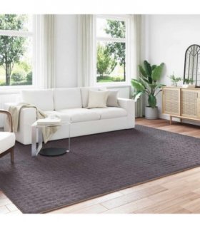 vidaXL Area Rugs Rectangular SIROLO Anthracite 340 x 240 cm Polyester — Size: 240 x 340 cm