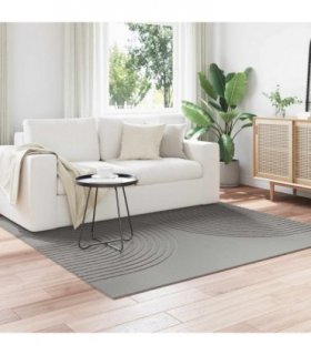vidaXL Area Rugs Square GALATI Grey 200 x 200 cm Polyester