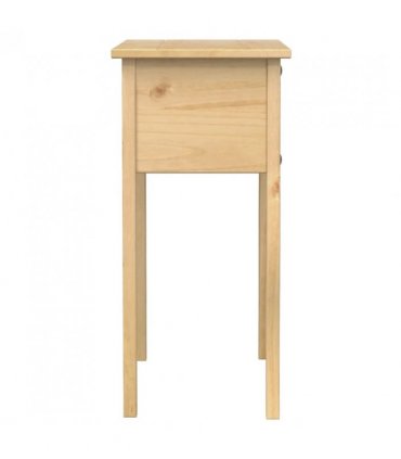 vidaXL Console Table Corona 73x35x73 cm Solid Wood Pine — Colour: brown