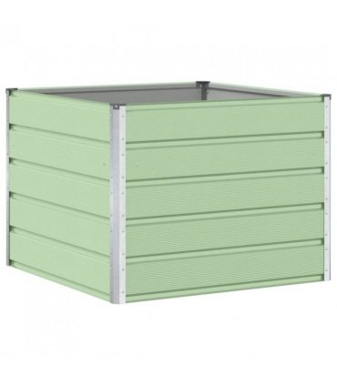 vidaXL Planter Pastel Green 100 x 100 x 75 cm Steel