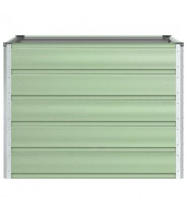 vidaXL Planter Pastel Green 100 x 100 x 75 cm Steel