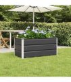 vidaXL Planter Anthracite 100 x 50 x 45 cm Galvanised Steel