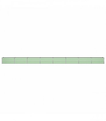 vidaXL Planter Pastel Green 770 x 50 x 45 cm Galvanised Steel
