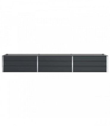 vidaXL Planter Anthracite 290 x 50 x 45 cm Galvanised Steel