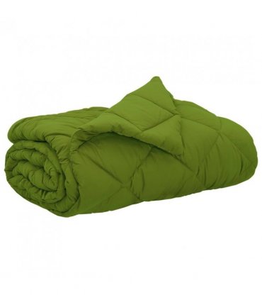 vidaXL Summer Duvet Green 200 x 200 cm Microfiber