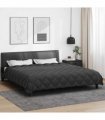vidaXL Winter Duvet Anthracite 200 x 200 cm Microfiber