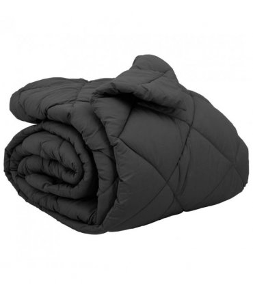 vidaXL Winter Duvet Anthracite 200 x 200 cm Microfiber