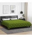 vidaXL Winter Duvet Green 220 x 240 cm Microfiber