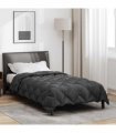 vidaXL Winter Duvet Anthracite 140 x 200 cm Microfiber