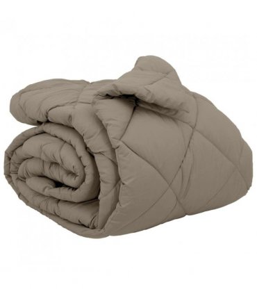vidaXL Winter Duvet Light Grey 200 x 200 cm Microfiber