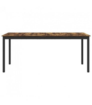 vidaXL Dining Tables 2 pcs 180 x 90 x 75 cm Engineered Wood — Colour: Smoked oak