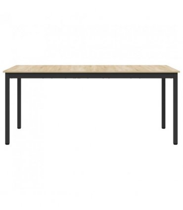 vidaXL Dining Tables 180 x 90 x 75 cm Engineered Wood Rectangular — Colour: Sonoma oak