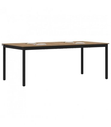 vidaXL Dining Tables 180 x 90 x 75 cm Engineered Wood Rectangular — Colour: Artisan oak
