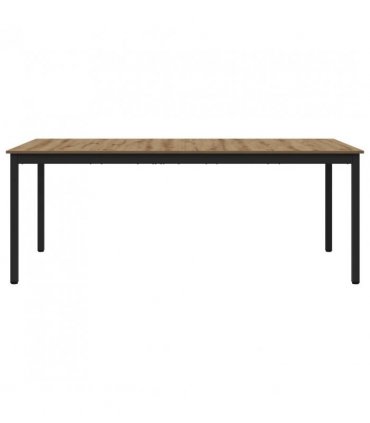 vidaXL Dining Tables 180 x 90 x 75 cm Engineered Wood Rectangular — Colour: Artisan oak