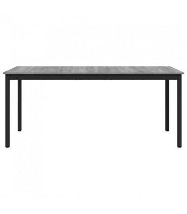 vidaXL Dining Tables 180 x 90 x 75 cm Engineered Wood Rectangular — Colour: Grey sonoma
