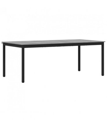 vidaXL Dining Tables 200 x 100 x 75 cm Engineered Wood Rectangular — Colour: Grey sonoma