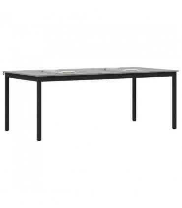 vidaXL Dining Tables 200 x 100 x 75 cm Engineered Wood Rectangular — Colour: Grey sonoma