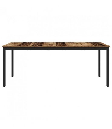 vidaXL Dining Tables 200 x 100 x 75 cm Engineered Wood Rectangular — Colour: Old wood