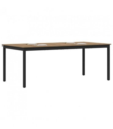 vidaXL Dining Tables 200 x 100 x 75 cm Engineered Wood Rectangular — Colour: Artisan oak