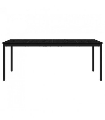 vidaXL Dining Tables 200 x 100 x 75 cm Engineered Wood Rectangular — Colour: Black oak
