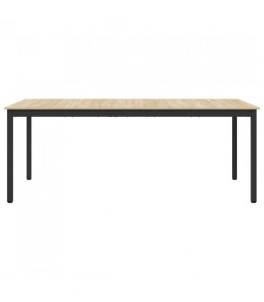 vidaXL Dining Tables 200 x 100 x 75 cm Engineered Wood Rectangular — Colour: Sonoma oak