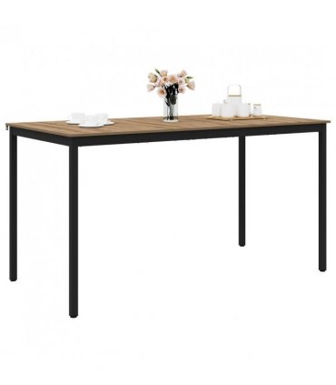 vidaXL Standing Bar Table Engineered Wood Rectangular — Colour: Artisan oak, Size: 200 x 100 x 105 cm