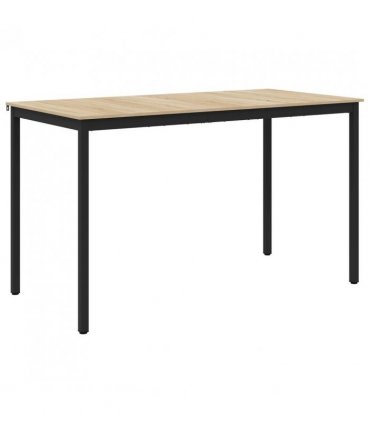 vidaXL Standing Bar Table Engineered Wood Rectangular — Colour: Sonoma oak, Size: 180 x 90 x 105 cm